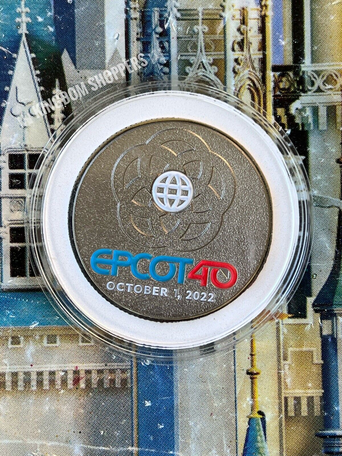 2022 Walt Disney World Epcot 40th Anniversary Commemorative Coin LE