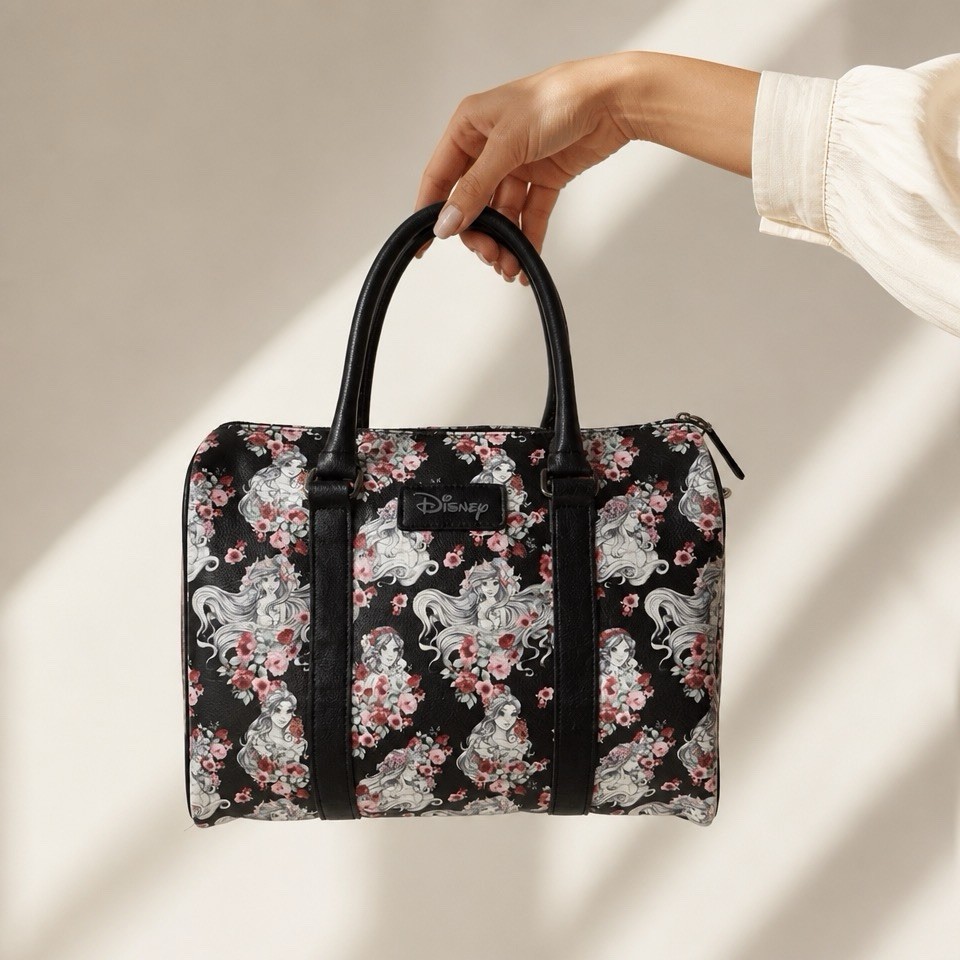 Disney Princess Floral Satchel-large in very good condition Disney Princess Floral Satchel-large in very good condition