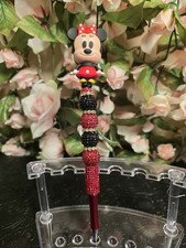 Mini Mouse inspired Handmade Beaded Pen picture