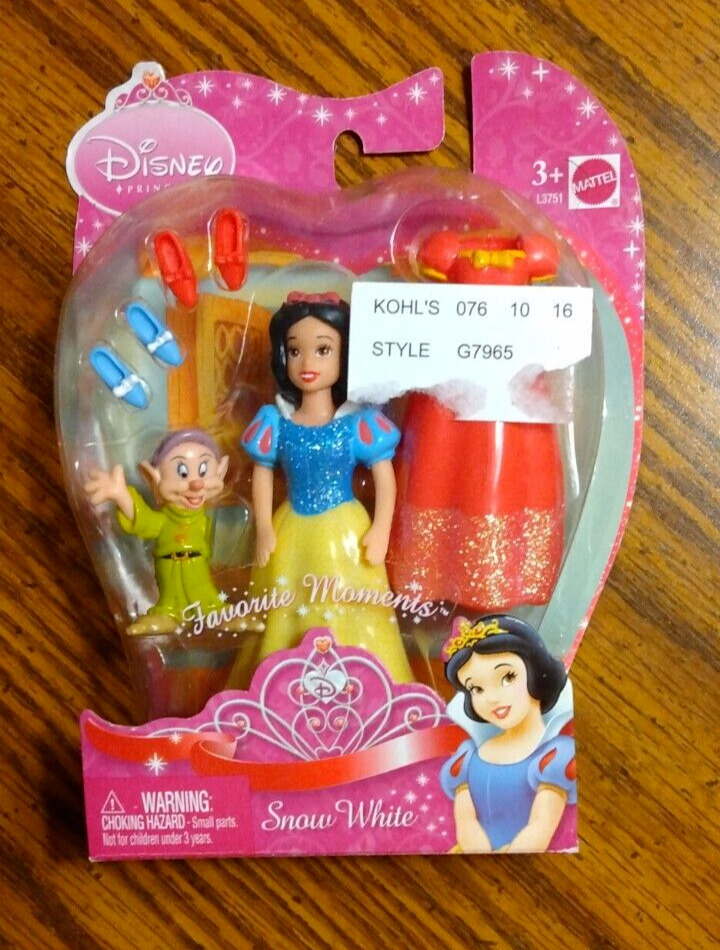 Mattel Disney Princess Snow White Dopey Favorite Moments playset NEW Sealed
