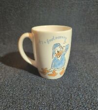 Disney Donald Duck ' It's A Fowl Morning ' Cup Mug RARE HTF picture