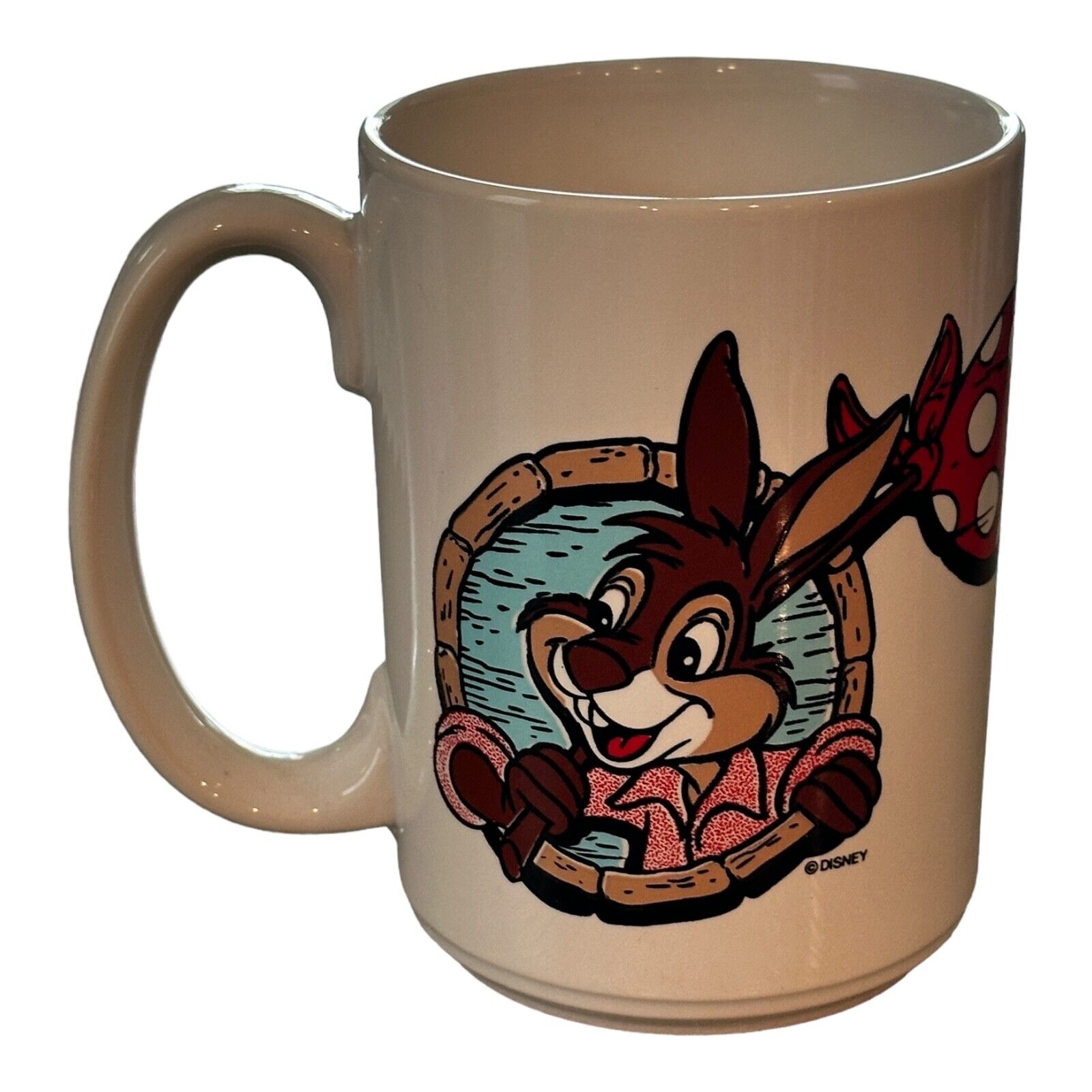 HTF RARE Vintage Splash Mountain Coffee Mug Cup Brer Rabbit