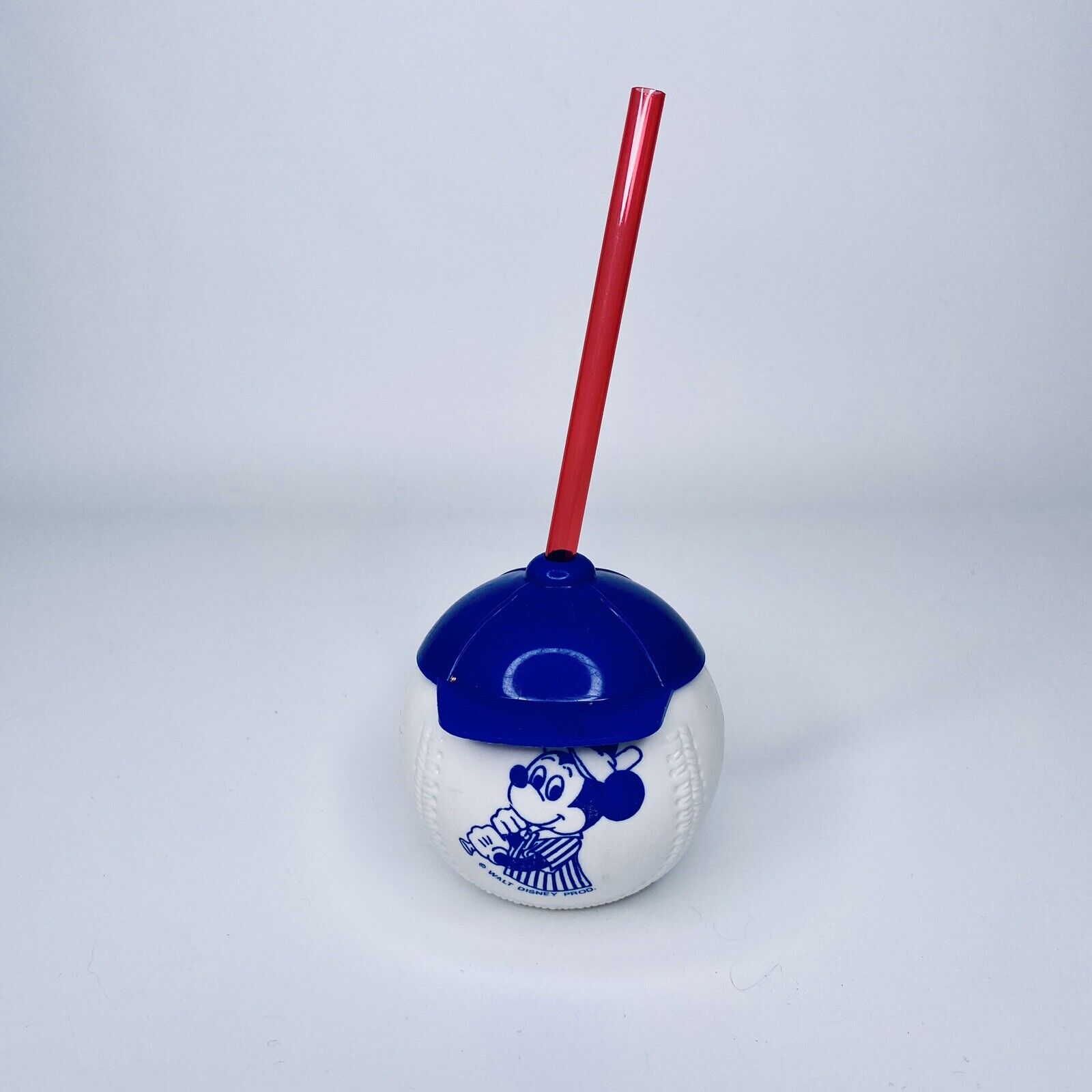 Vintage Walt Disney Mickey Mouse Baseball Sipper Collectible