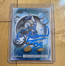 Topps 2026 Topps Chrome Disney Donald Duck #99 Autograph Daniel Ross JSA Cert picture