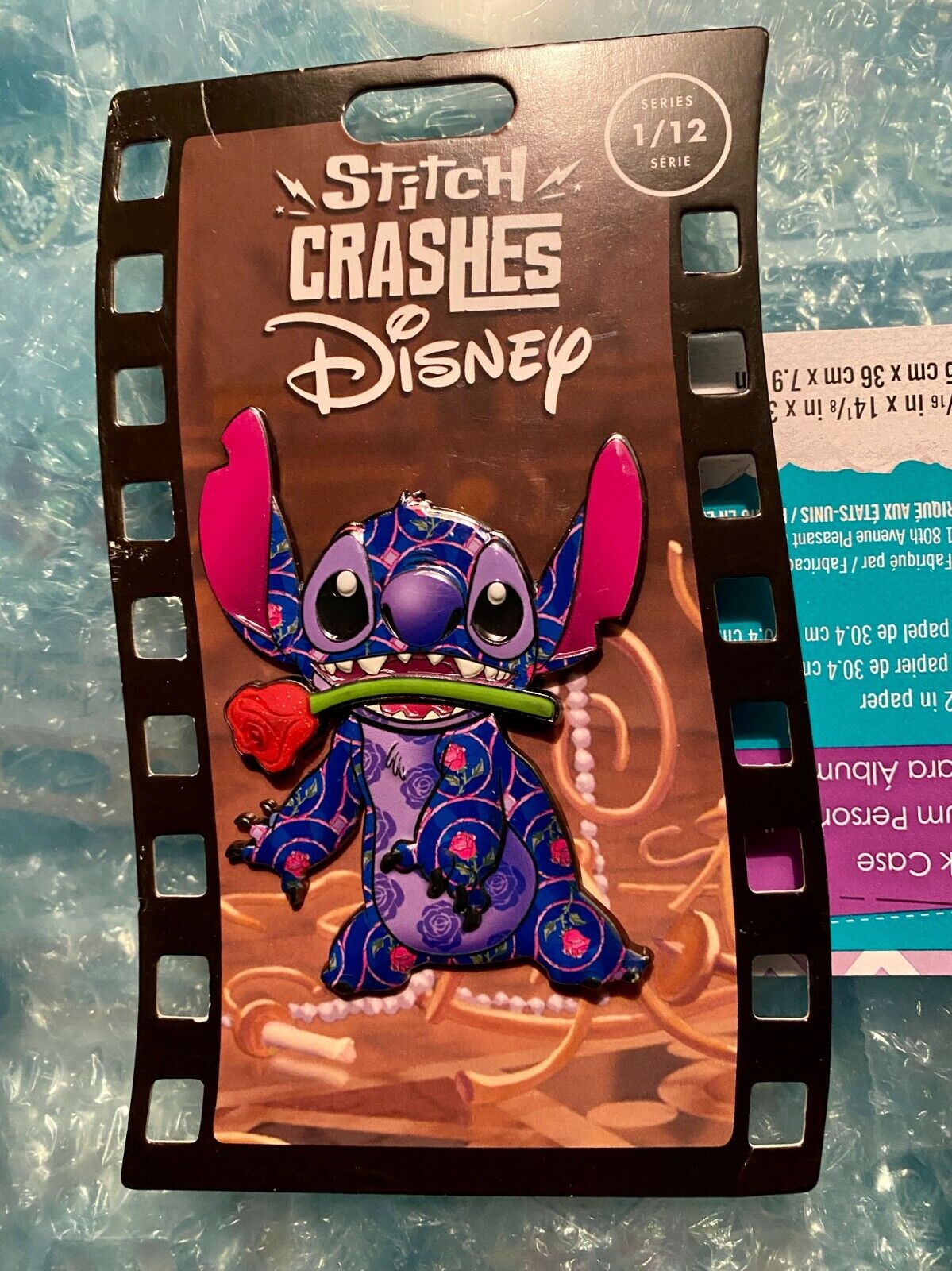 BN Disney Stitch Crashes Disney UChoose Pin Limited Tinkerbell Lion King Mermaid