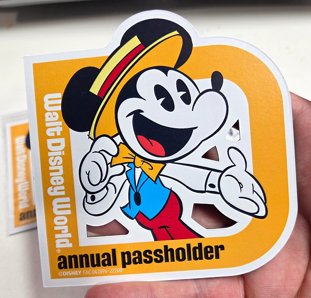 *Aftermarket* Walt Disney Dapper Mickey Annual Passholder Magnet *Aftermarket* *Aftermarket* Walt Disney Dapper Mickey Annual Passholder Magnet *Aftermarket*