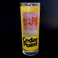 Wicked Twister See Thru Tall Shot Glass Cedar Point Amusement Pk Roller Coaster picture