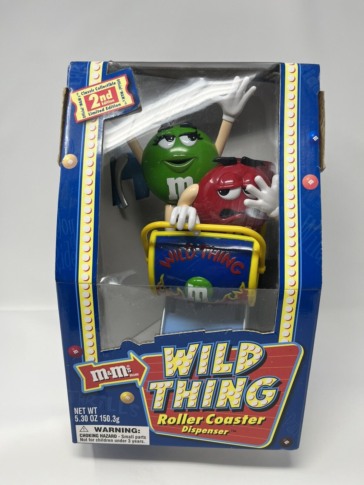 M&M\'s Wild Thing Roller Coaster Candy Dispenser 2nd Limited Edition ...