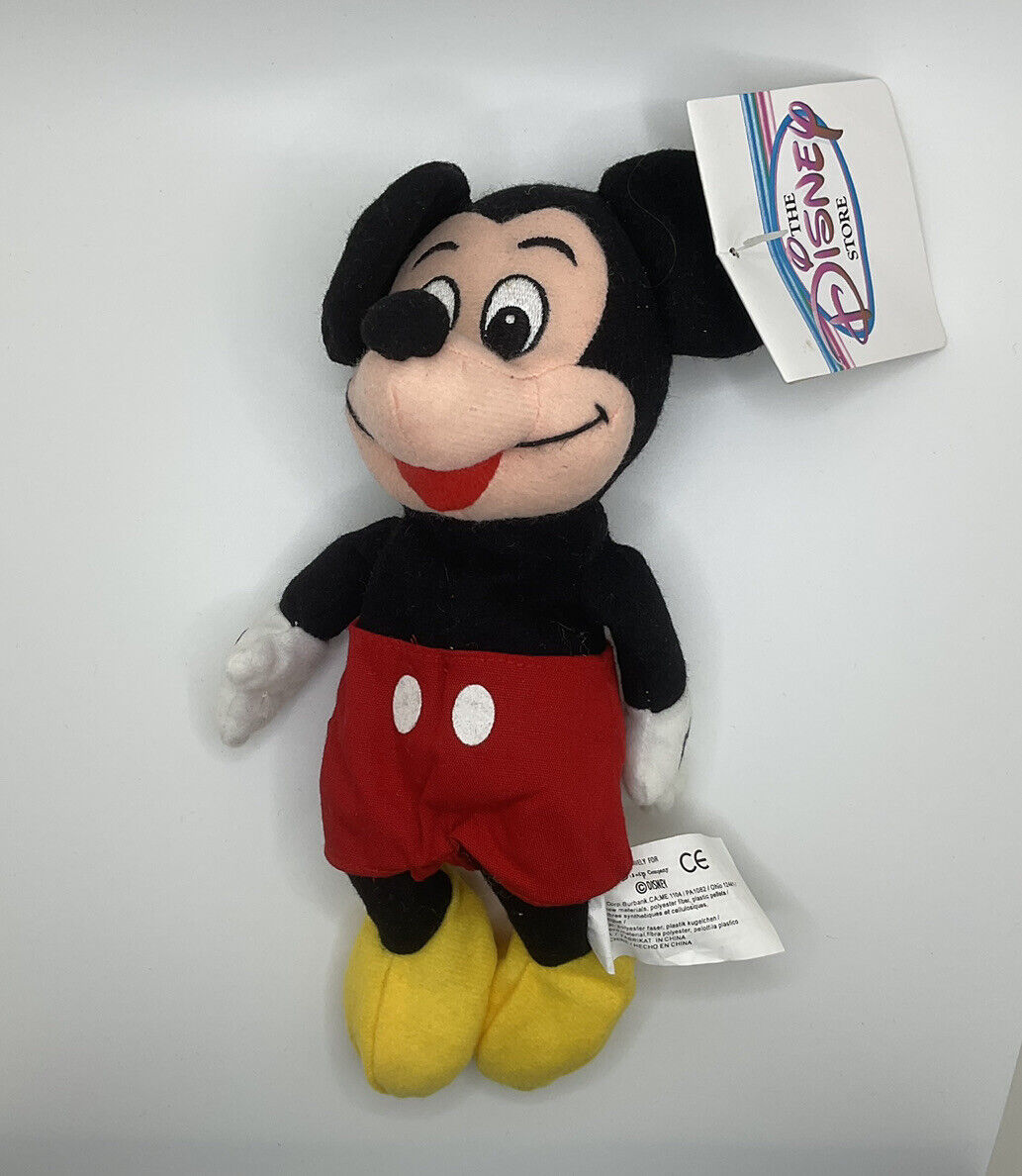 Disney Store Mickey Mouse Mini Bean Bag Plush