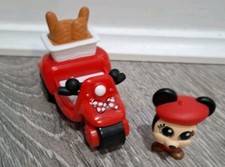 Disney Doorables Minnie Mouse Let’s Go Series 2 Mini Figure & Bike Vehicle Toy picture