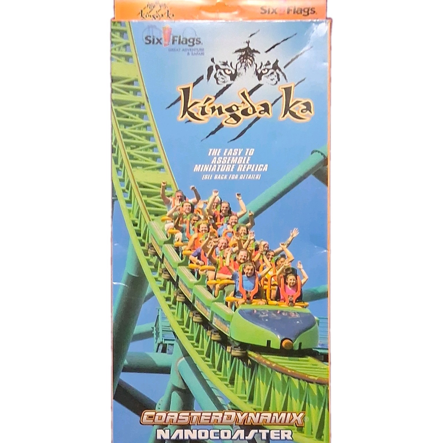 Coaster Dynamix Nanocoaster Six Flags Kingda Ka N Scale Model Kit Coaster Dynamix Nanocoaster Six Flags Kingda Ka N Scale Model Kit