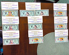 Walt Disney Dollars Currency Notes Collectors Bundle picture