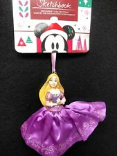 Disney Tangled Princess Rapunzel 2018 Christmas Ornament Sketchbook Collection  picture