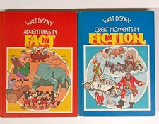 The Walt Disney Parade 1970s HC Lot 2 Adventures Fact & Great Moments Fiction picture