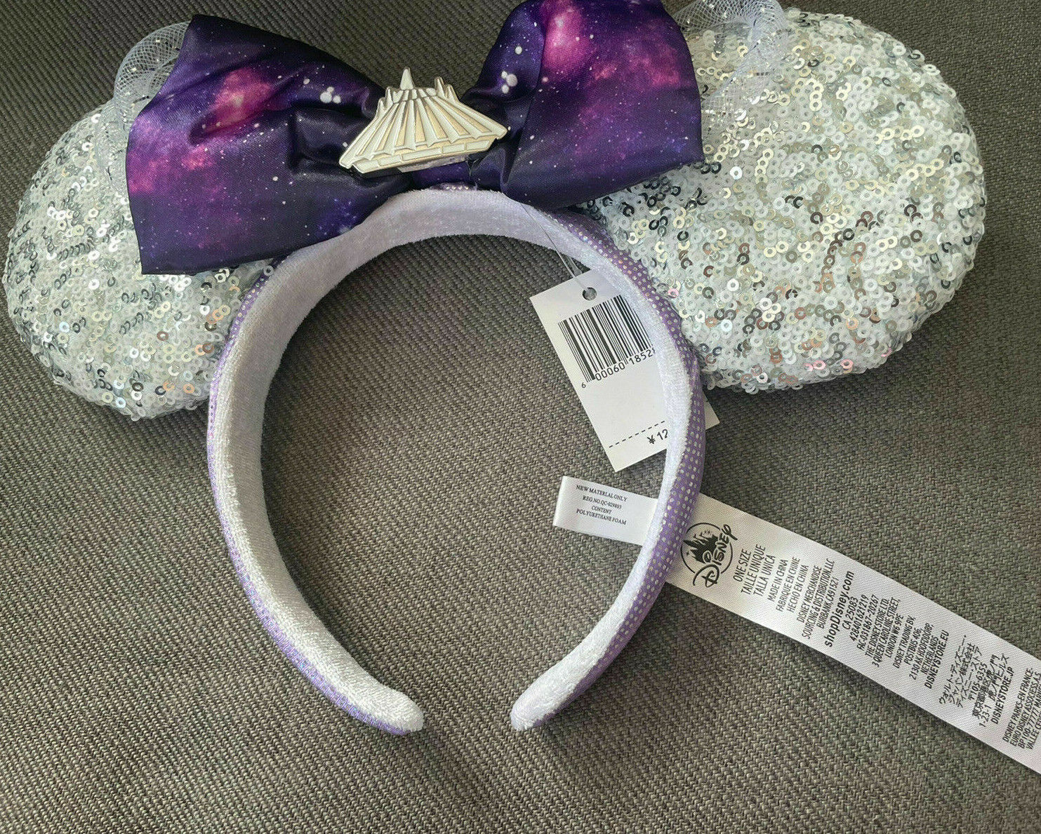 Disney Minnie Mouse The Main Attraction Space Mountain Ears Headband 