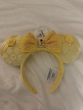 Disney Parks 2026 Belle Beauty & The Beast Ears Headband New picture