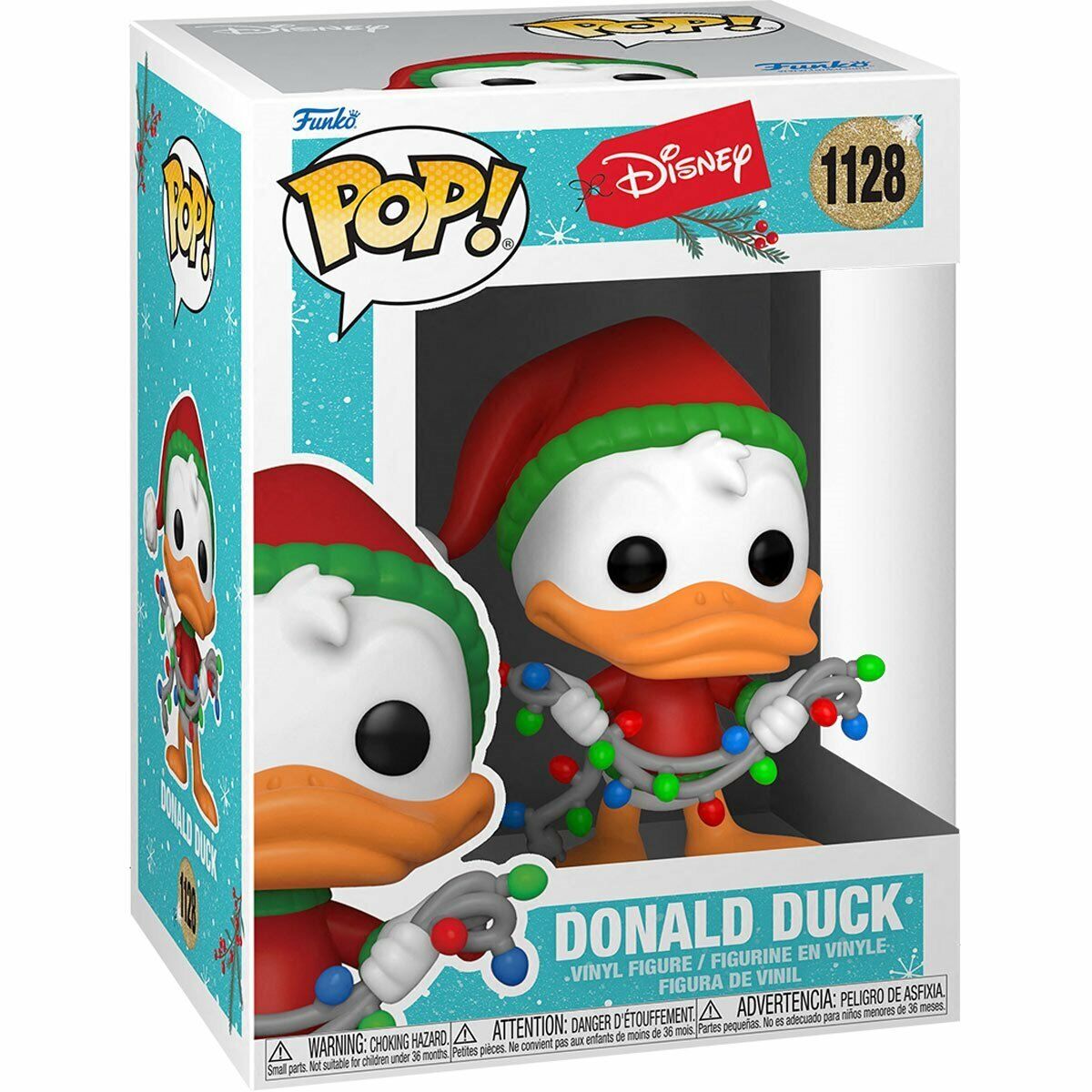 Donald Duck POP Vinyl Figure #1128 Funko Disney Christmas New