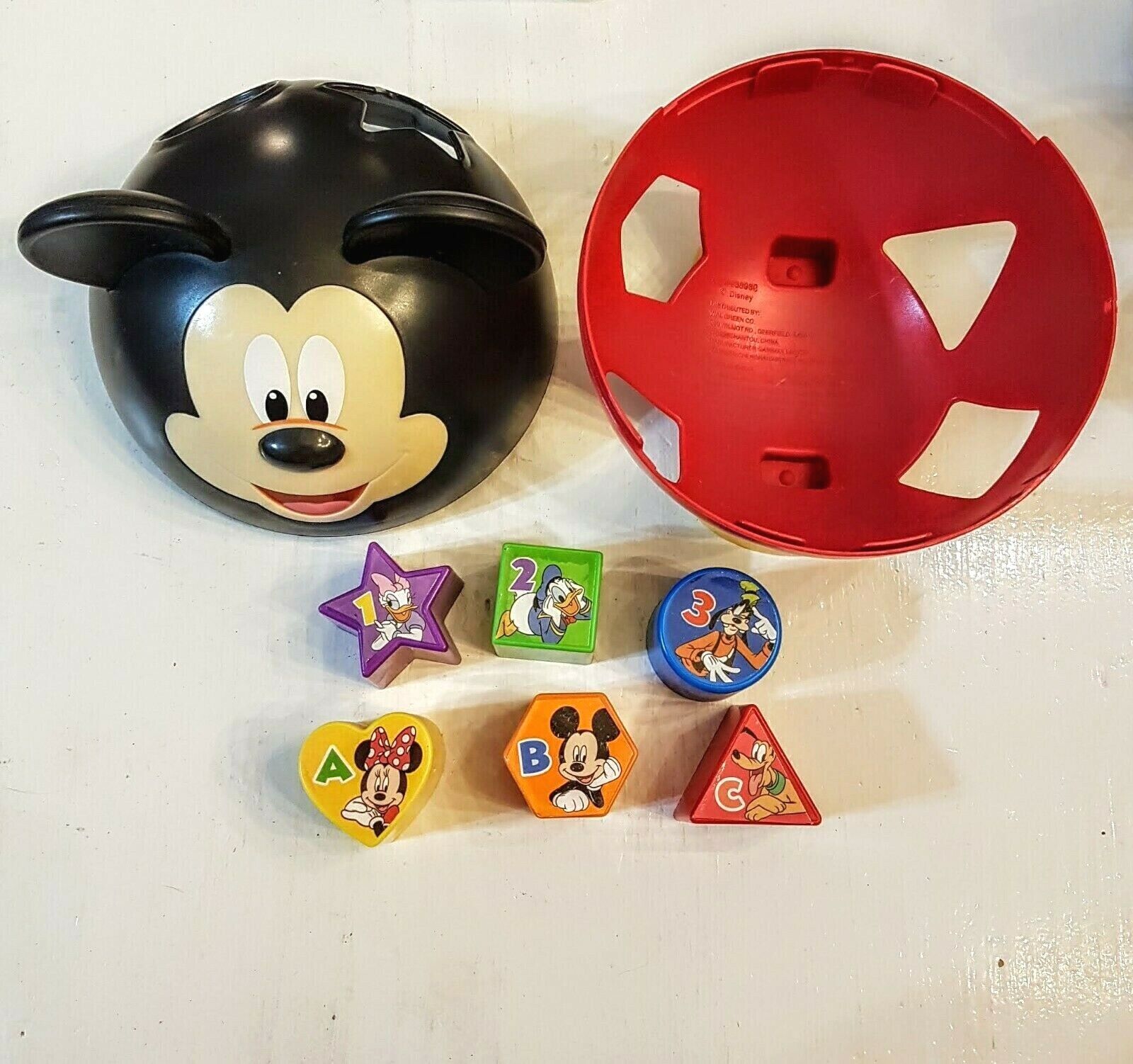 Mickey Mouse Clubhouse Shape Sorter Educational Disney Talking Toddler Toy 12 mo