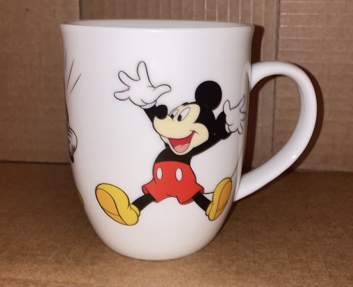 DISNEY Everywhere Mickey Mouse 16 oz. Coffee Mug Cup 90 Years. New.