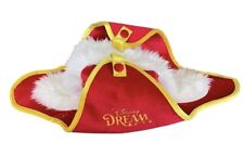 Disney Cruise Line Disney Dream Admiral Donald Duck Red Yellow Plush Hat Youth picture