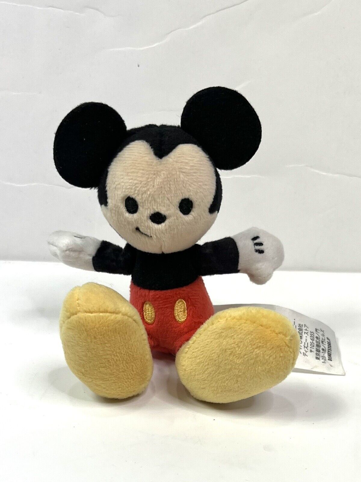 Mickey Mouse Mini Plush - Disney - Plain Face - 4 Inch