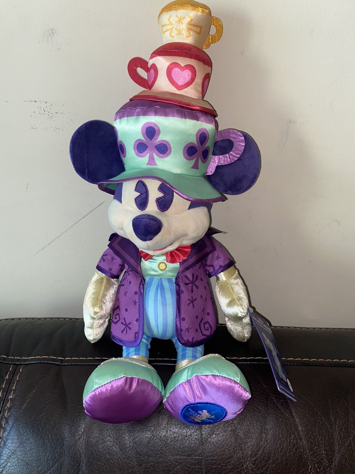 Mickey Mouse: The Main Attraction Plush Mad Tea Party Limited Release NWT WDW