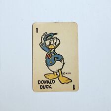 Donald Duck Single (High Grade) / 1946 Donald Duck Mini Card Game / Disney picture