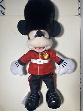 Disney Store Mickey Mouse Guard 18” Soft Toy LONDON picture