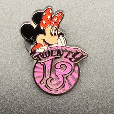 2013 Disney Mini-Pin Twenty 13 Minnie Mouse Pin picture