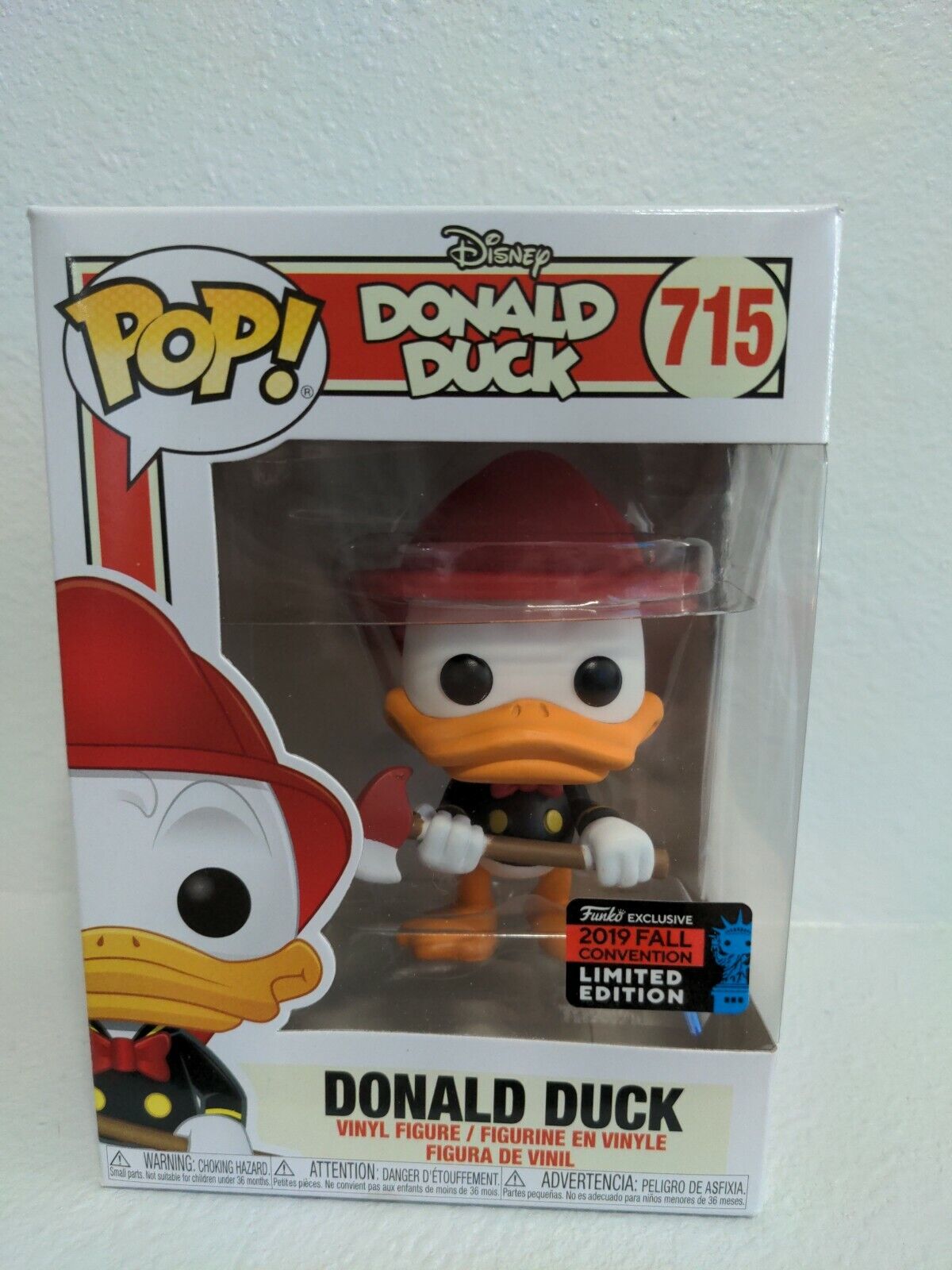 Funko Pop Disney Donald Duck #715 2019 Fall Convention Exclusive