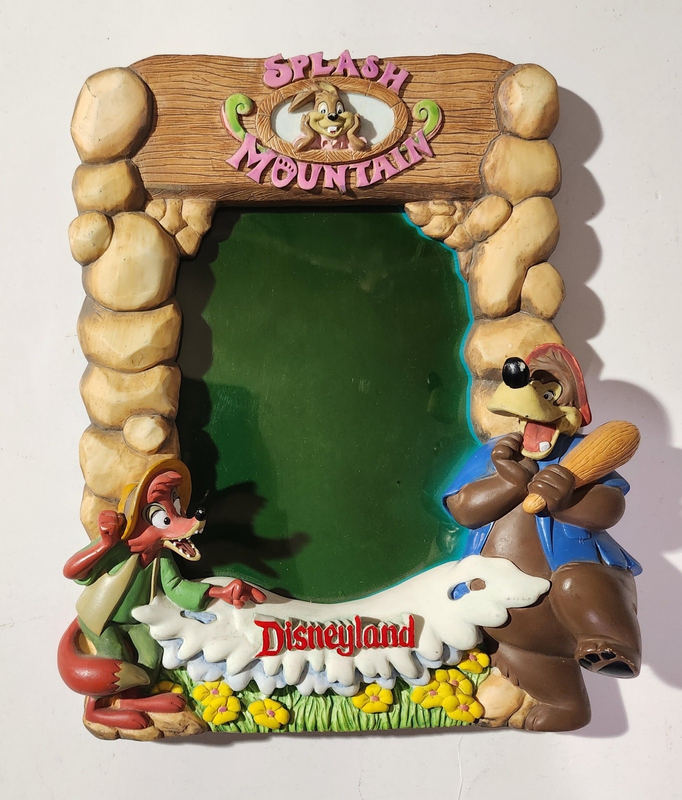 Disneyland 3D Splash Mountain Brer Rabbit Fox Bear Picture Frame 5X7 Disneyland 3D Splash Mountain Brer Rabbit Fox Bear Picture Frame 5X7