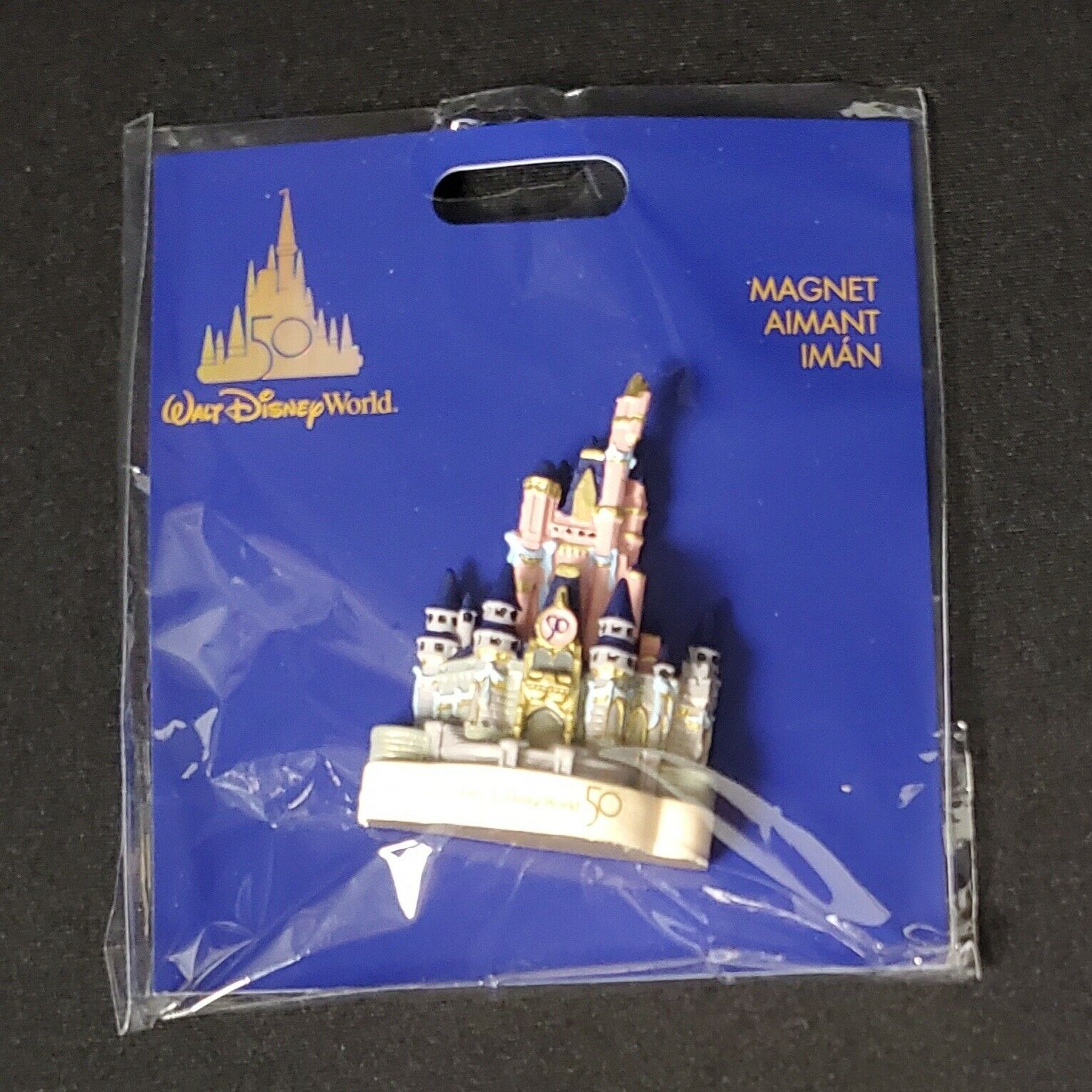 2021 Walt Disney World 50th Anniversary Celebration Cinderella Castle Magnet