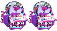 2 Pack Backpack Set with Water Bottle Lunch Bag Pencil Case Carabiner Mini Mouse picture