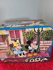 VTG Disney Mickey & Mini Mouse Hudson Scott & Sons Tin Carlisle England picture
