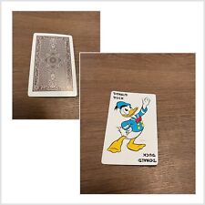 RARE VINTAGE 1949 WHITMAN DISNEY DONALD DUCK PLAYING CARD GAME DONALD DUCK CARD picture