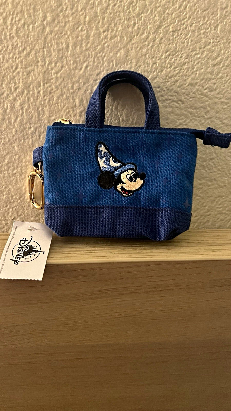 Sorcerer Mickey Mouse D23 Expo 2026 MOG WDI Mini Tote Coin Purse Bag NWT Sorcerer Mickey Mouse D23 Expo 2026 MOG WDI Mini Tote Coin Purse Bag NWT