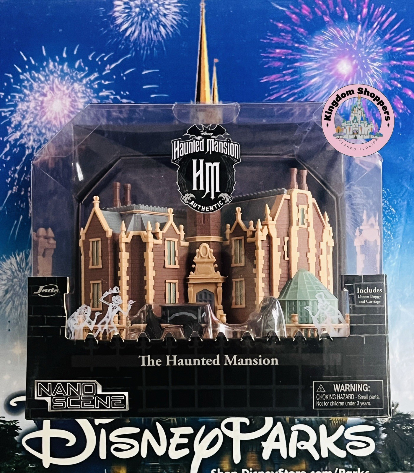 2026 Walt Disney World Parks Haunted Mansion Nano Scene Miniature