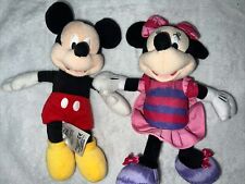 Minnie And Mickey Mouse Mini Stuffed Plushes picture