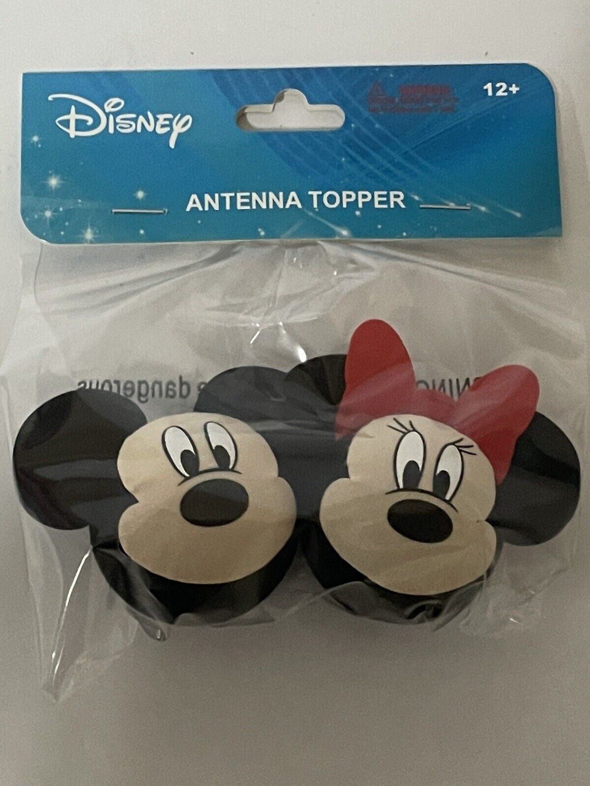 Disney Mickey Mouse Minnie Mouse Face Antenna Topper Pencil