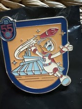 Walt Disney World 55Th Anniversary Mystery Pin Donald Duck Space Mountain Only picture
