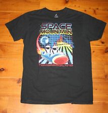 Official DISNEYLAND SPACE MOUNTAIN Tomorrowland Black T-Shirt SHIRT Large MINT picture