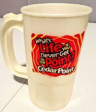  Cedar Point Mantis Roller Coaster Souvenir Plastic Mug Cup USA OHIO picture