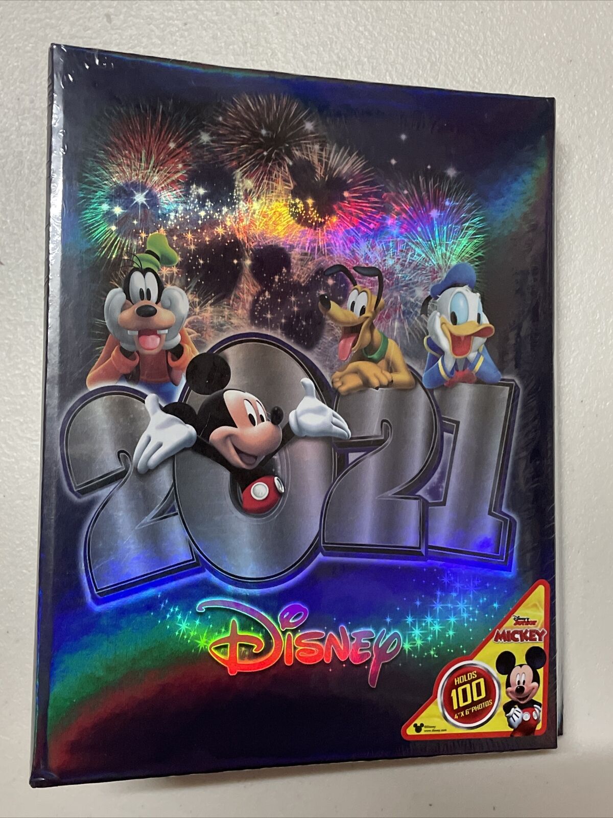 Disney Mickey Mouse Memories 100 Picture Photo Album 4x6 Fireworks 2021