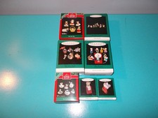 Hallmark Keepsake Miniature Mouse Ornament Lot Tiny Treasures Mice - Mini Set picture