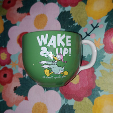 Disney Parks Donald Duck Wake Up Mug Coffee Cup 19oz NEW picture