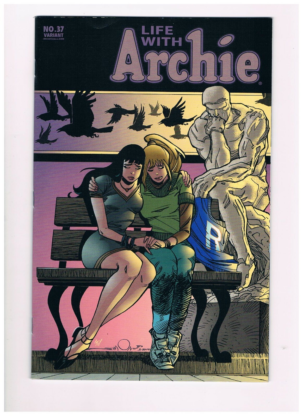 Life With Archie #37-Final issue, Death of Archie, Simonson variant ...