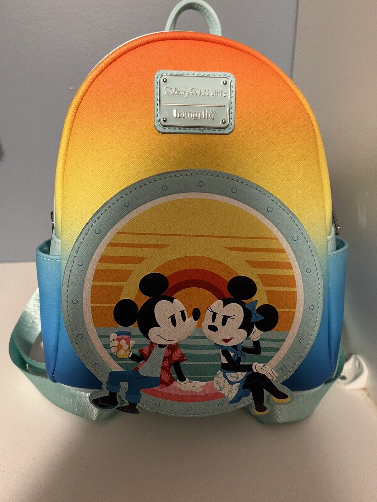 DISNEY CRUISE  Loungefly Mini Backpack – MICKEY & MINNIE MOUSE BRAND NEW