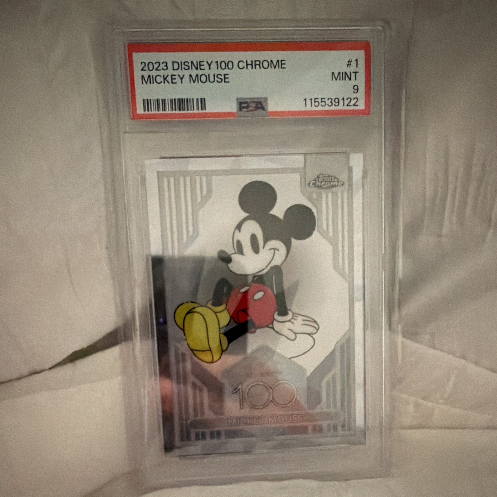 2023 Disney 100 Chrome Mickey Mouse #1 2023 Disney 100 Chrome Mickey Mouse #1