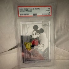 2023 Disney 100 Chrome Mickey Mouse #1 picture