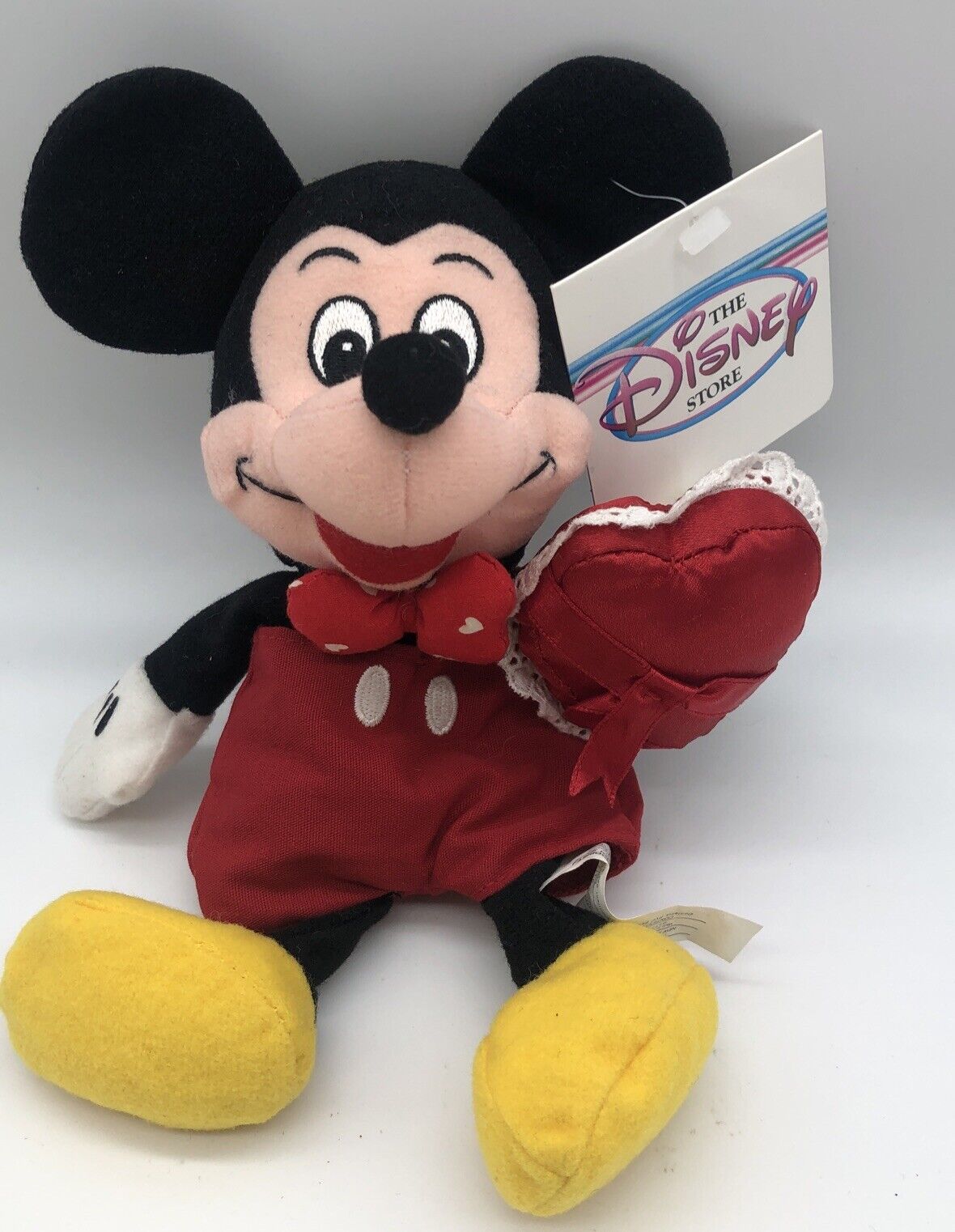 Disney Store Valentine Mickey Mouse Mini Bean Bag 8\